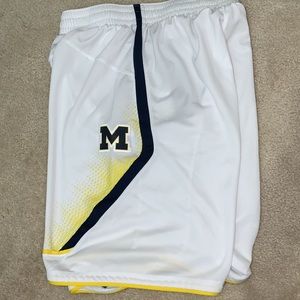 🔥 Mens Michigan Wolverines basketball shorts